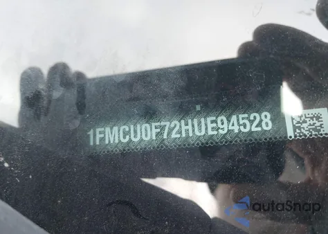 2017 Ford Escape S from USA, damaged, VIN 1FMCU0F72HUE94528